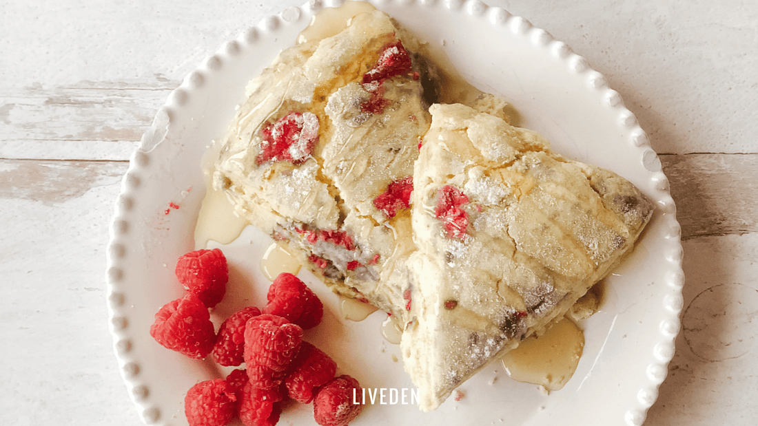 Gluten Free Raspberry Scones