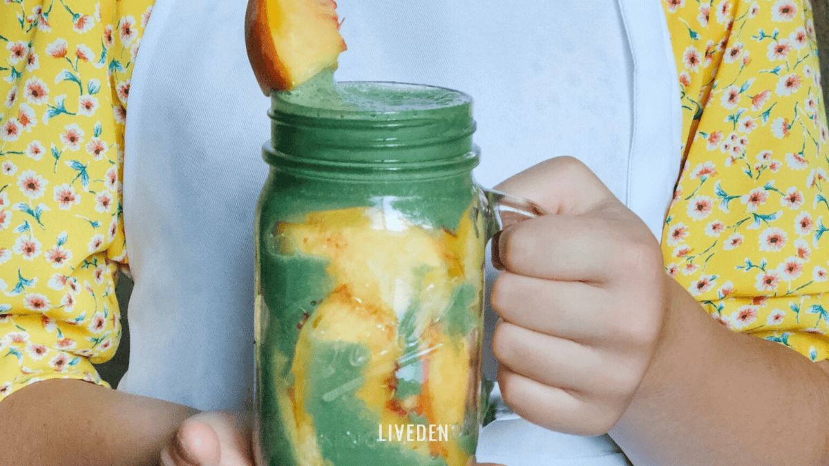 Peach Banana Delight Smoothie